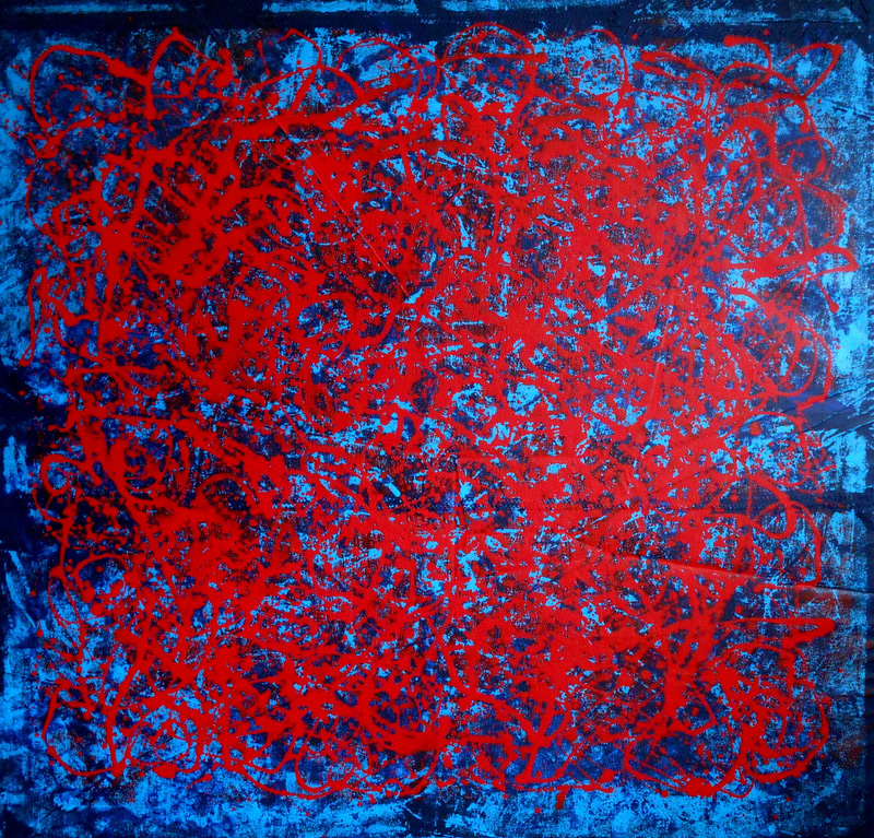 Cosmic Birth  - 158 x 164 cm, 2014, 3.800,- €